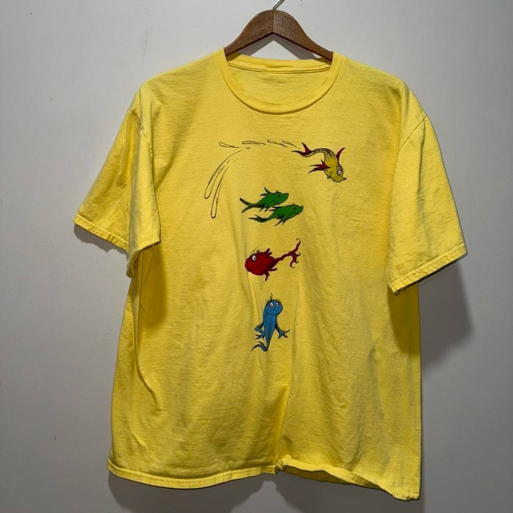 Yellow Fish Graphic T-Shirt